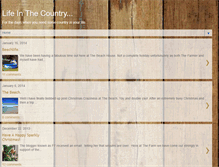 Tablet Screenshot of mylifeinthecountrytoday.blogspot.com