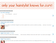 Tablet Screenshot of onlyyourhairstylistknowsforsure.blogspot.com