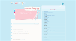 Desktop Screenshot of kyraisyah.blogspot.com