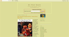 Desktop Screenshot of bcpolyblog.blogspot.com