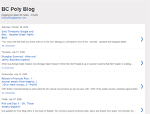 Tablet Screenshot of bcpolyblog.blogspot.com