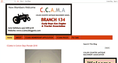 Desktop Screenshot of ccama.blogspot.com