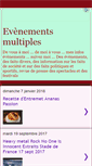 Mobile Screenshot of evnementsmultiples.blogspot.com