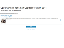 Tablet Screenshot of portfoliobuilderstockmarket.blogspot.com