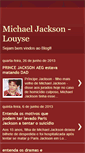 Mobile Screenshot of louyse-michaeljackson.blogspot.com