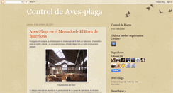 Desktop Screenshot of controlpalomas.blogspot.com