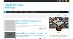 Desktop Screenshot of free-to-download-resources.blogspot.com