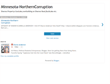 Tablet Screenshot of minnesota-northerncorruption.blogspot.com
