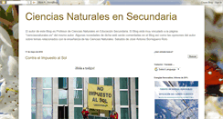 Desktop Screenshot of cienciasnaturaleses.blogspot.com