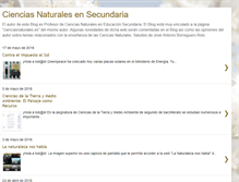 Tablet Screenshot of cienciasnaturaleses.blogspot.com