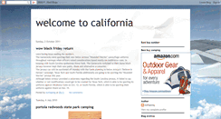 Desktop Screenshot of californiastatecamping.blogspot.com