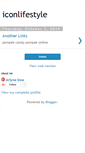 Mobile Screenshot of iconlifestyle.blogspot.com