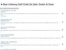 Tablet Screenshot of cheap-callaway-golf-clubs.blogspot.com