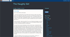 Desktop Screenshot of haughtygirl.blogspot.com