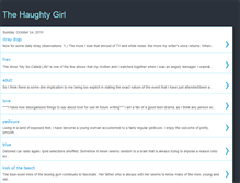 Tablet Screenshot of haughtygirl.blogspot.com