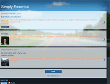 Tablet Screenshot of klc3-simplyessential.blogspot.com