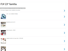 Tablet Screenshot of fjv23familia.blogspot.com