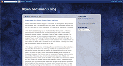 Desktop Screenshot of bryangrossman.blogspot.com