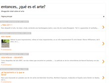 Tablet Screenshot of entonces-que-es-el-arte.blogspot.com