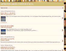 Tablet Screenshot of costosfacil.blogspot.com