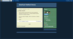 Desktop Screenshot of americanfestivalchorus.blogspot.com