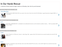 Tablet Screenshot of inourhandsrescue.blogspot.com