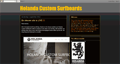 Desktop Screenshot of holandasurfboards.blogspot.com