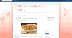 Desktop Screenshot of cor-flor-aromaesabor.blogspot.com