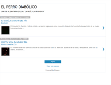 Tablet Screenshot of perrodiabolico.blogspot.com