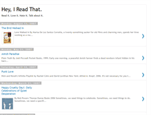 Tablet Screenshot of ireadthat.blogspot.com