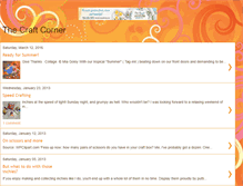 Tablet Screenshot of craftcorner.blogspot.com