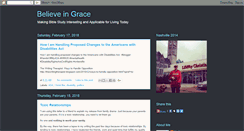 Desktop Screenshot of believeingrace.blogspot.com