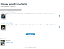 Tablet Screenshot of keeway-superlight-alforjas.blogspot.com