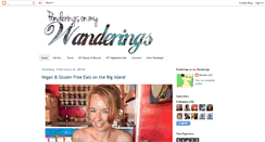 Desktop Screenshot of hiwandergirl.blogspot.com