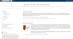 Desktop Screenshot of livingroommusic.blogspot.com