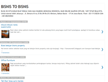 Tablet Screenshot of bisnis2bisnis.blogspot.com