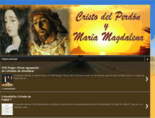 Tablet Screenshot of cristoperdonymagdalena.blogspot.com