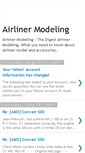 Mobile Screenshot of airlinermodeling.blogspot.com