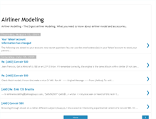 Tablet Screenshot of airlinermodeling.blogspot.com
