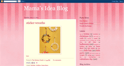 Desktop Screenshot of mamasideablog.blogspot.com