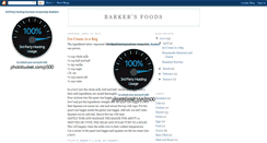 Desktop Screenshot of barkersfoods.blogspot.com