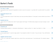 Tablet Screenshot of barkersfoods.blogspot.com