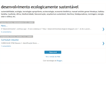 Tablet Screenshot of desenvolvimentoecologico.blogspot.com