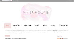 Desktop Screenshot of charliestella.blogspot.com