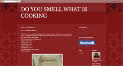 Desktop Screenshot of doyousmellwhatiscooking.blogspot.com