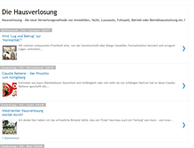 Tablet Screenshot of die-hausverlosung.blogspot.com