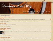 Tablet Screenshot of favian-music.blogspot.com