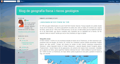 Desktop Screenshot of geografiairiscos.blogspot.com