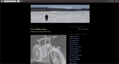 Desktop Screenshot of fatbikealaska.blogspot.com