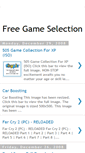 Mobile Screenshot of freegameselection.blogspot.com